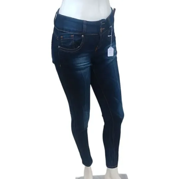 660241...VIP Skinny Jeans Size 3/4 - Picture 3 of 6